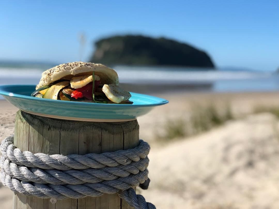 Blackies Buttie by the beach